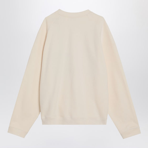 Moncler X Gilga Farm By Donald Glover Ivory White Cotton Sweatshirt
