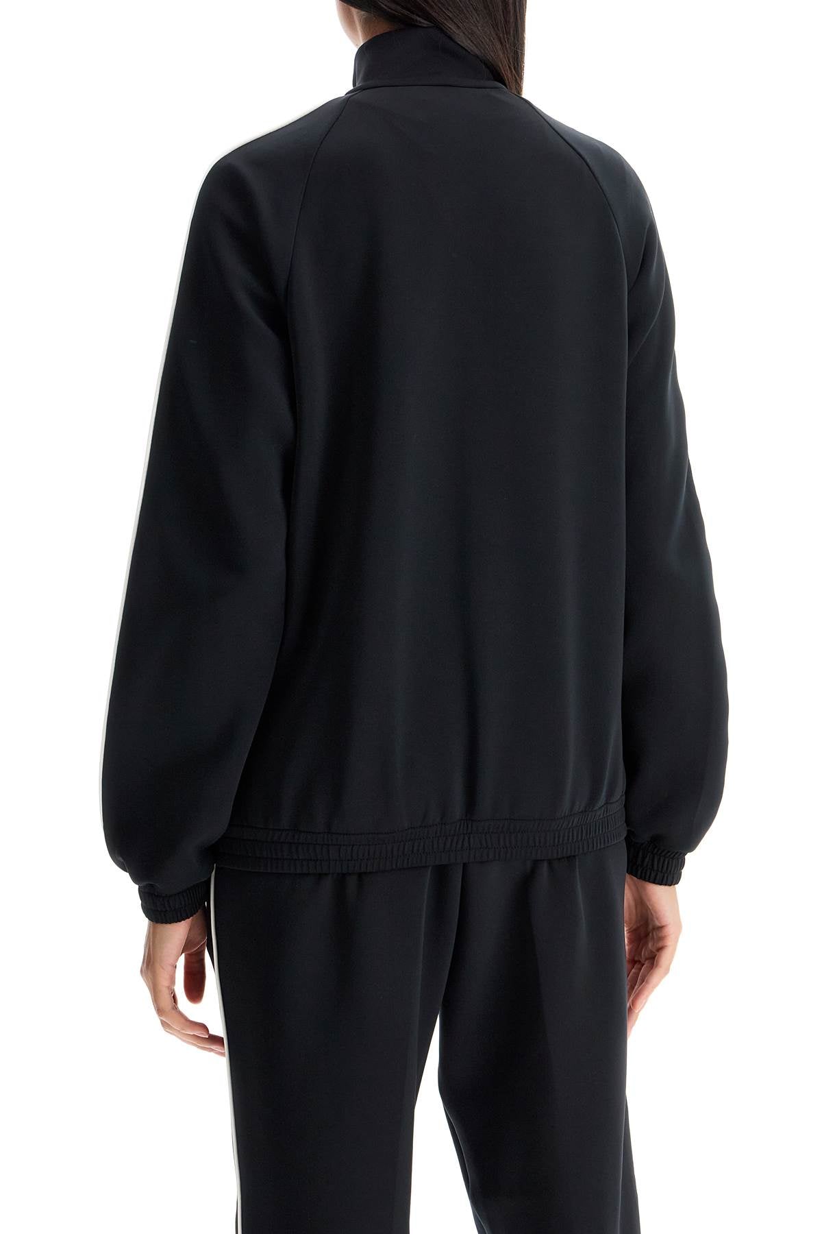 Moncler Neoprene Zip-Up Sweatshirt