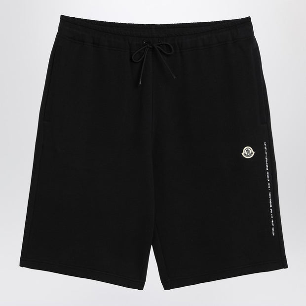 Moncler X FRGMT Black Shorts In Cotton