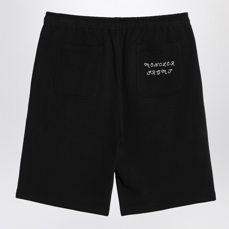 Moncler X FRGMT Black Shorts In Cotton