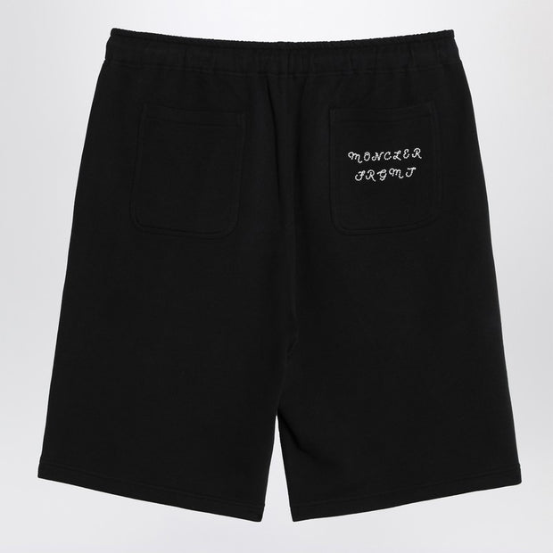 Moncler X FRGMT Black Shorts In Cotton