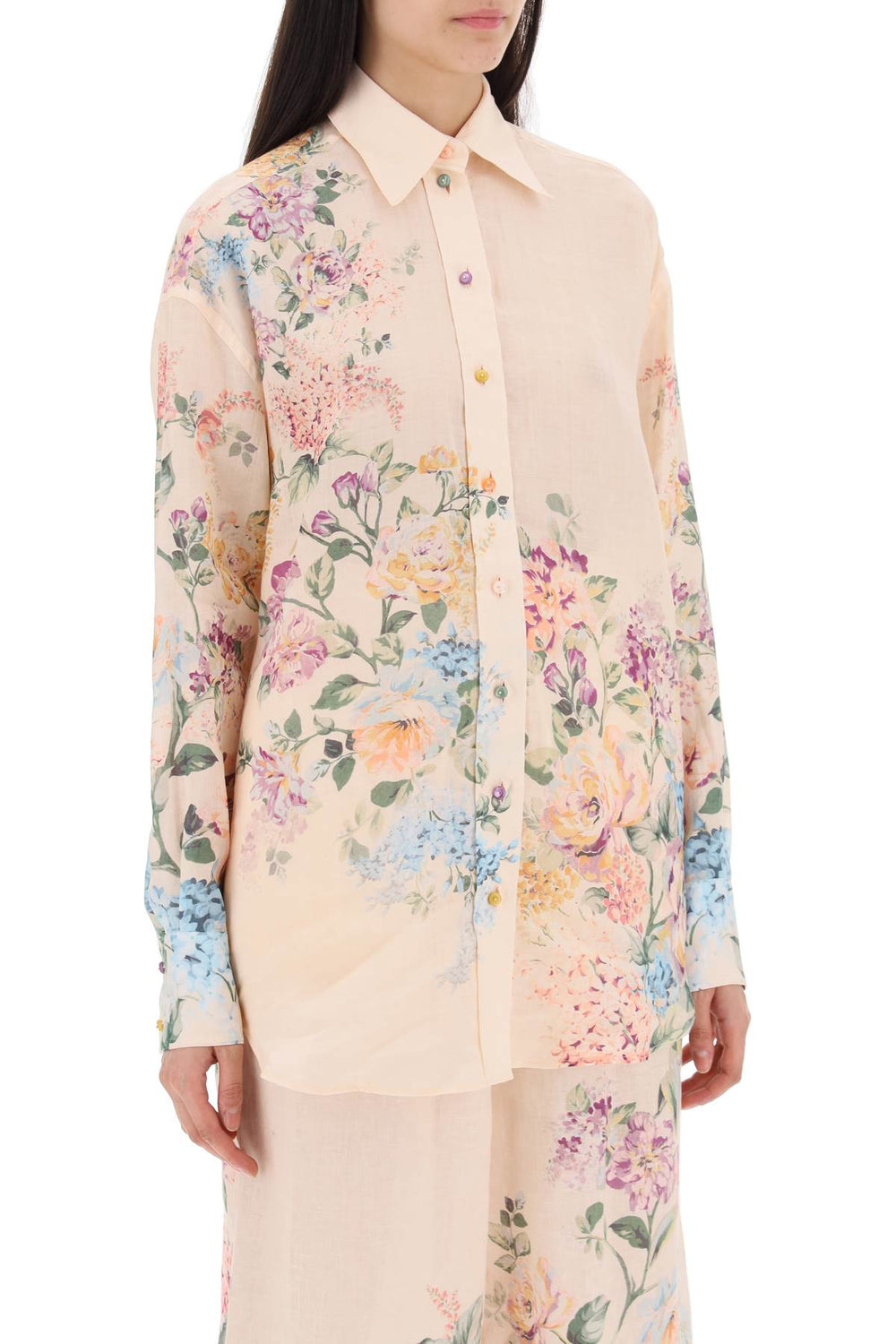 Zimmermann Halliday Floral Shirt