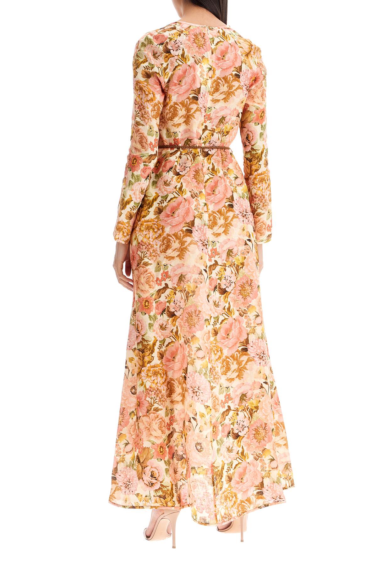 Zimmermann Golden Plunge Maxi Dress