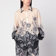 ZIMMERMANN Cream Rhiannon Shirt With Fantasy Print