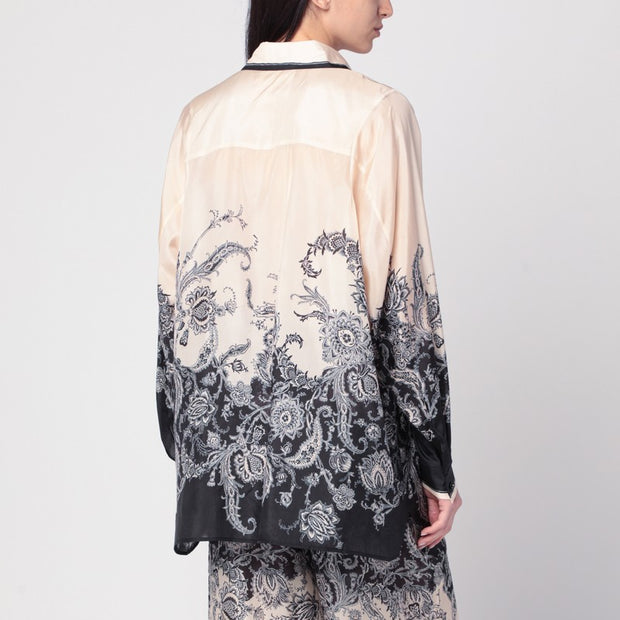 ZIMMERMANN Cream Rhiannon Shirt With Fantasy Print