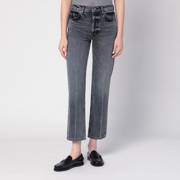 ANINE BING Steel Grey Kate Jeans
