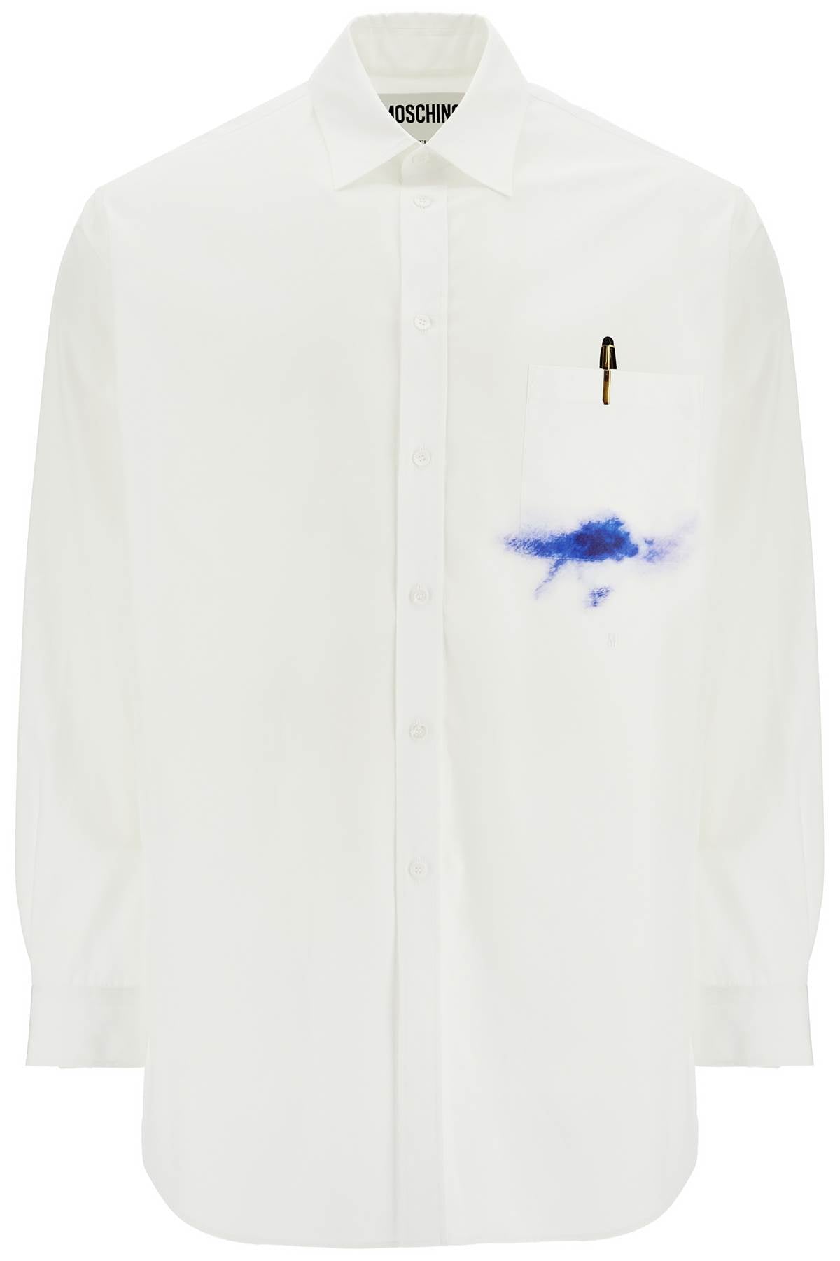 Moschino Trompe L'oeil Print Shirt