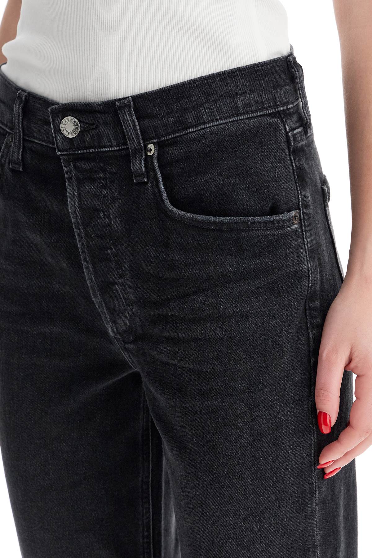 AGOLDE Riley High Rise Cropped Jeans