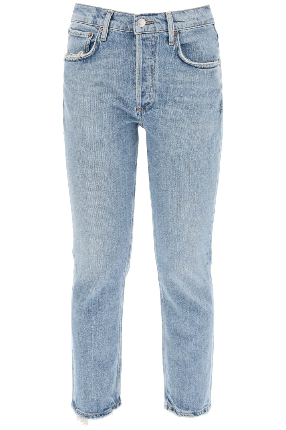 AGOLDE Riley High Rise Cropped Jeans