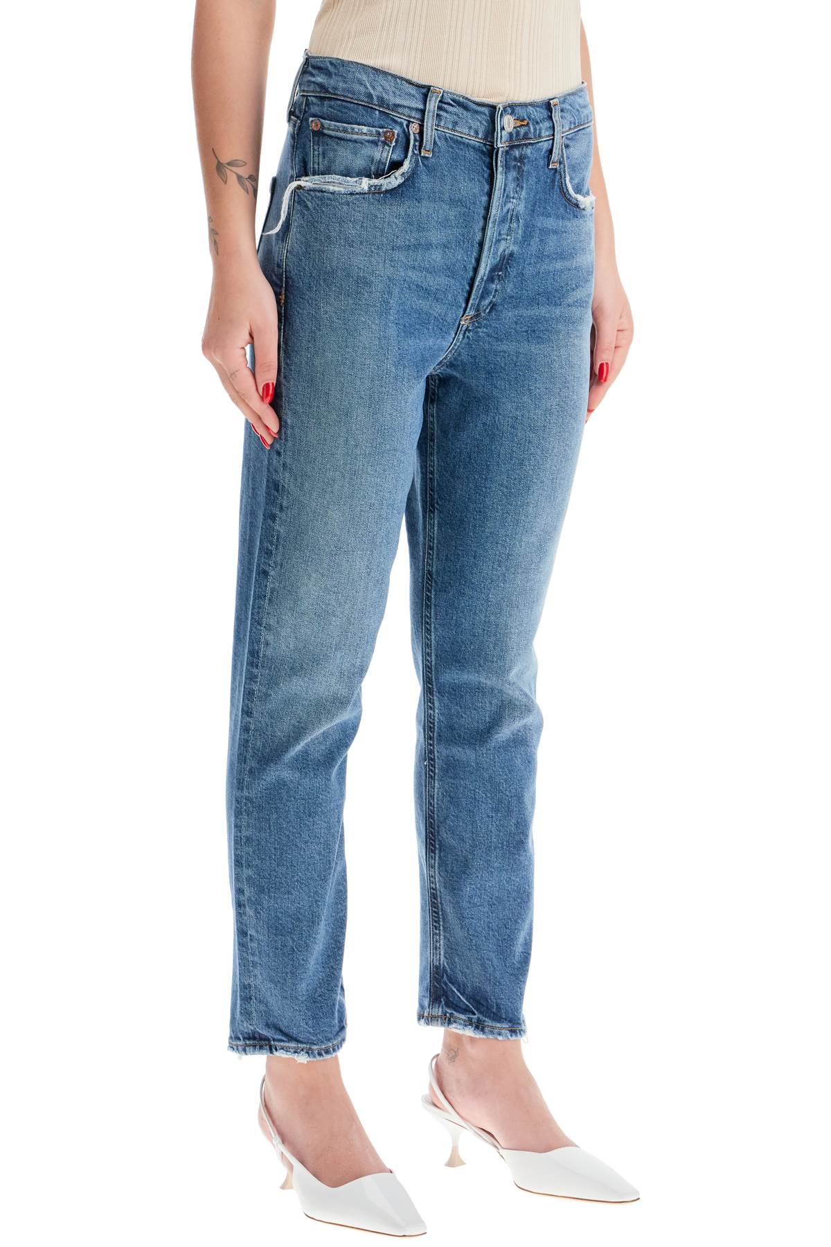 AGOLDE Riley High Rise Cropped Jeans