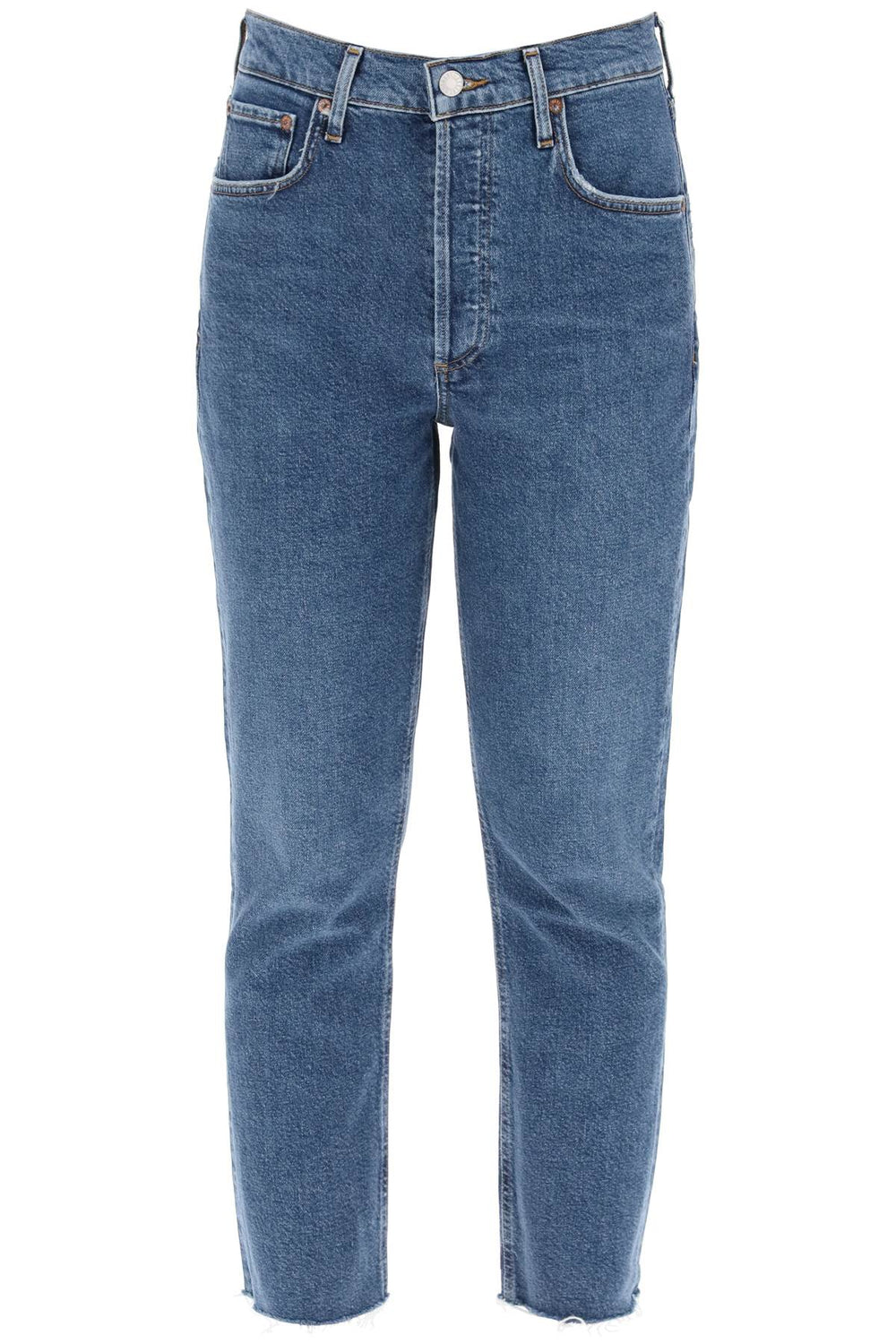 AGOLDE Riley High Rise Cropped Jeans