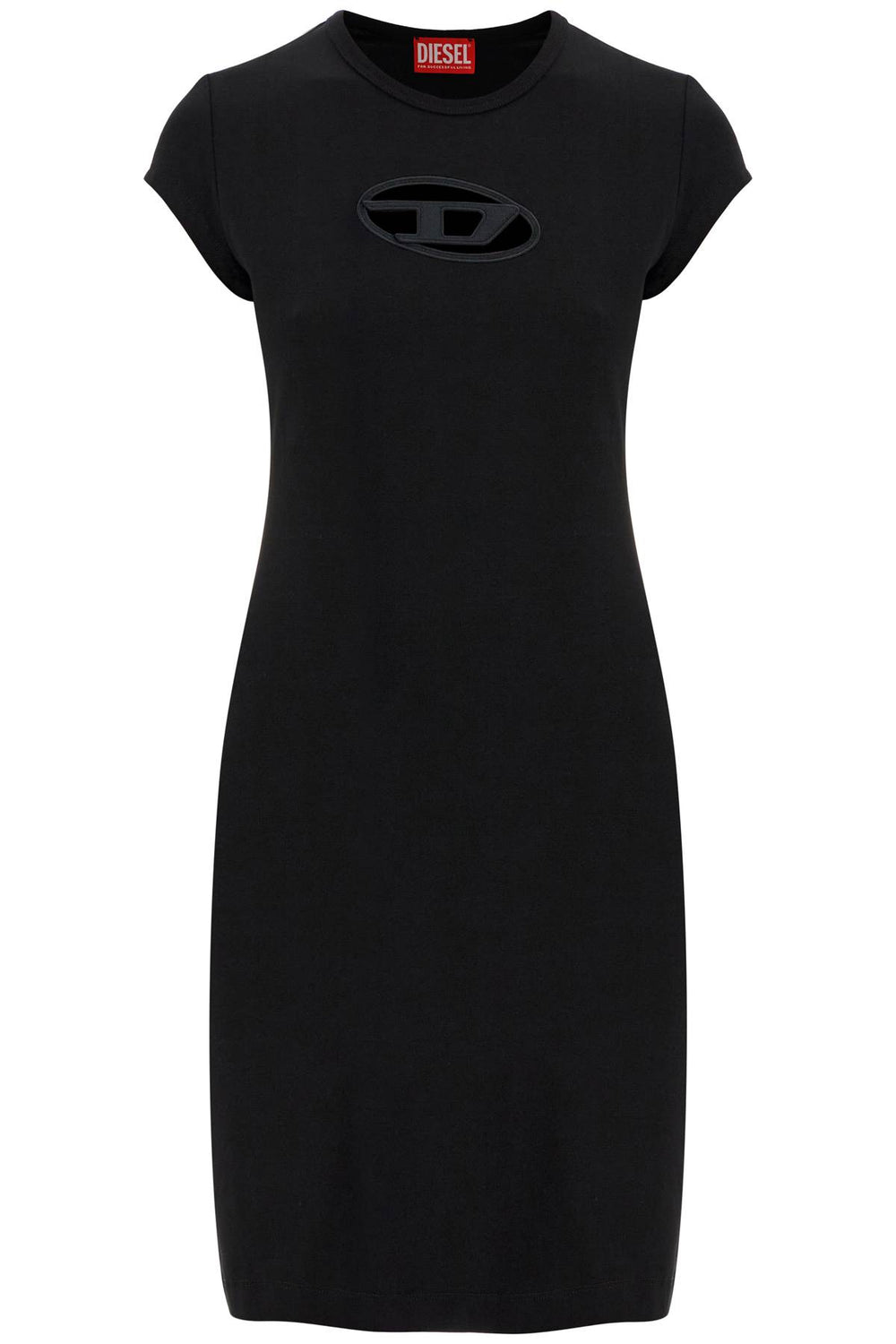 Diesel D-ANGIEL Black Cotton Dress