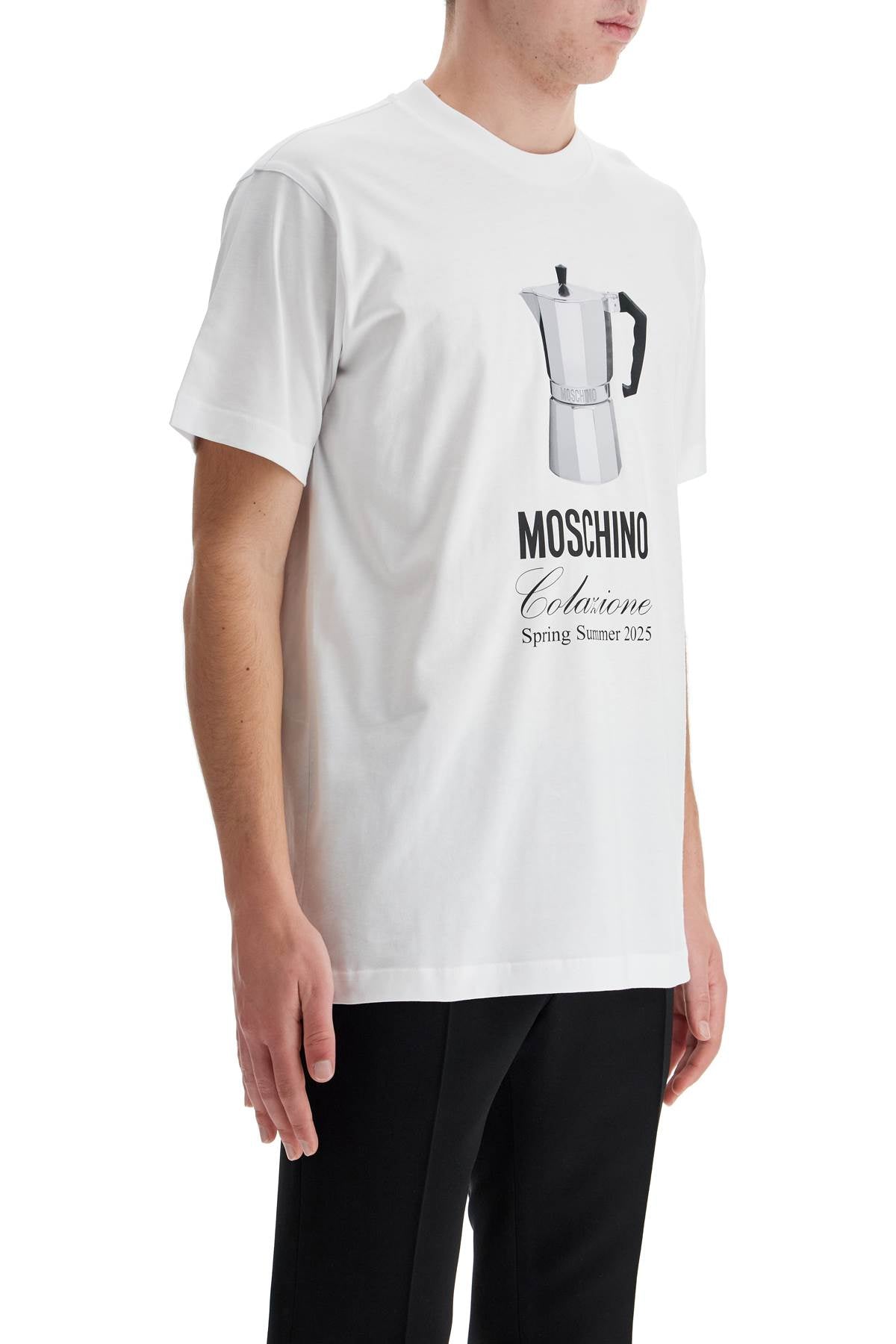 Moschino Breakfast Print T-Shirt