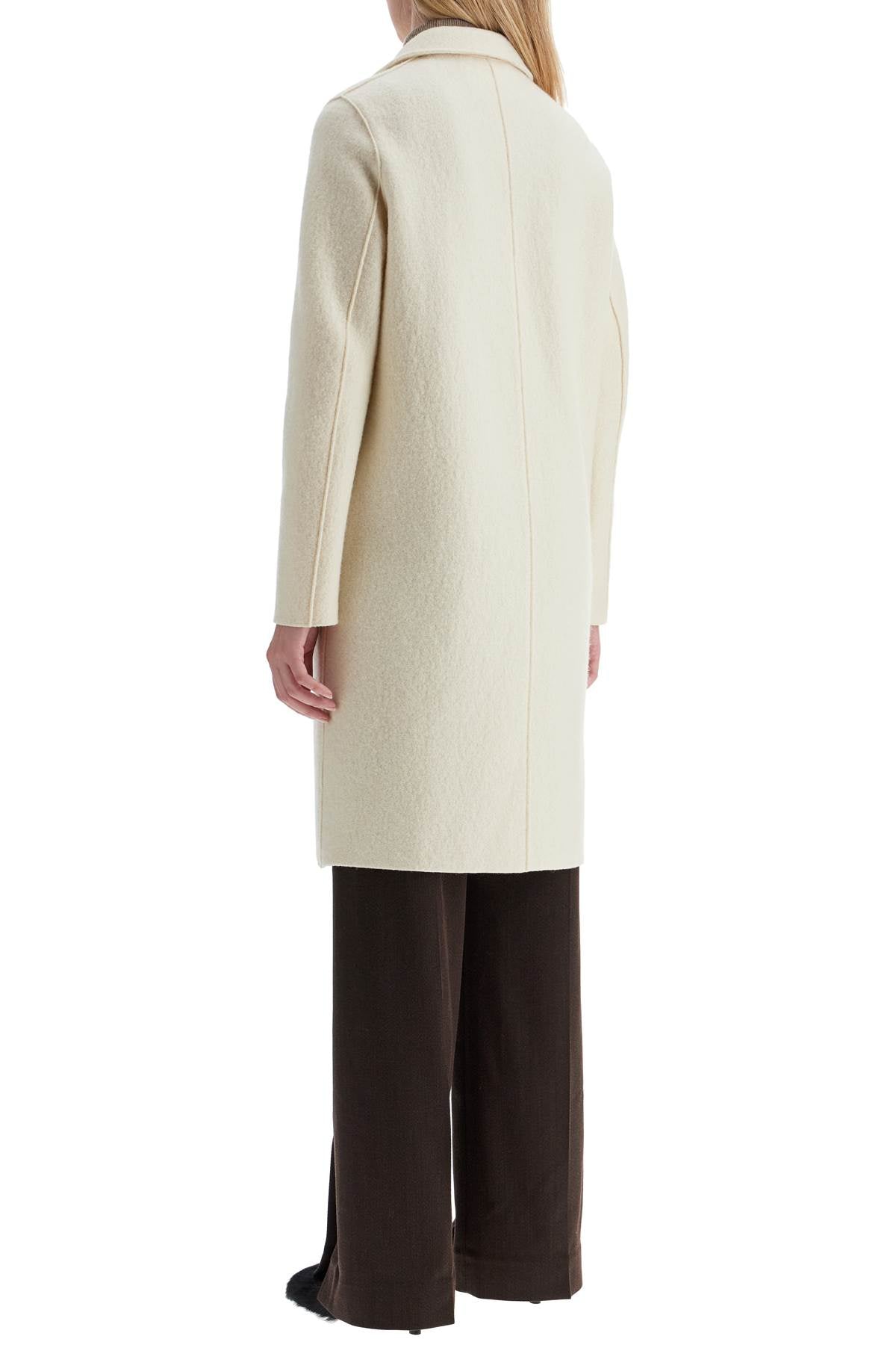 Harris Wharf London Single-breasted Wool Coat