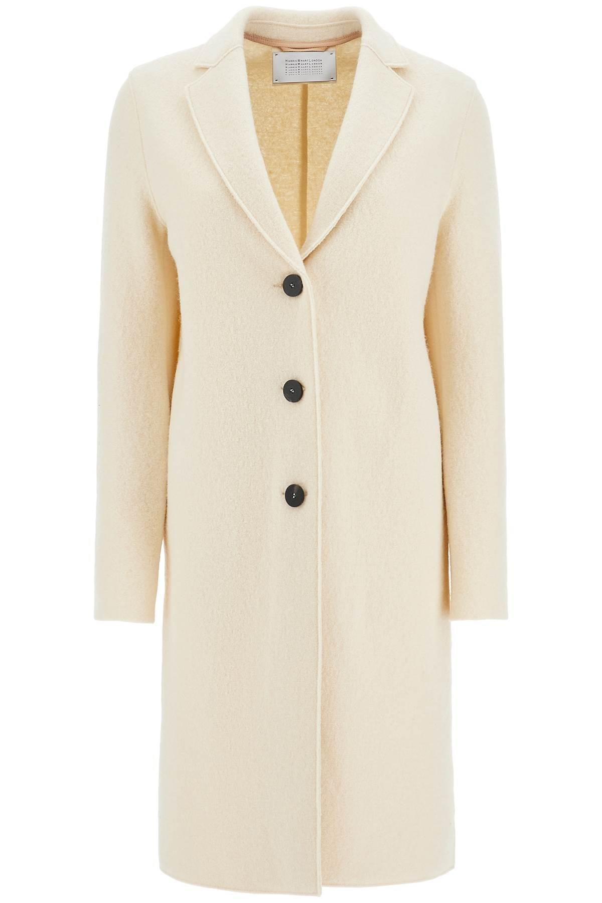 Harris Wharf London Single-breasted Wool Coat