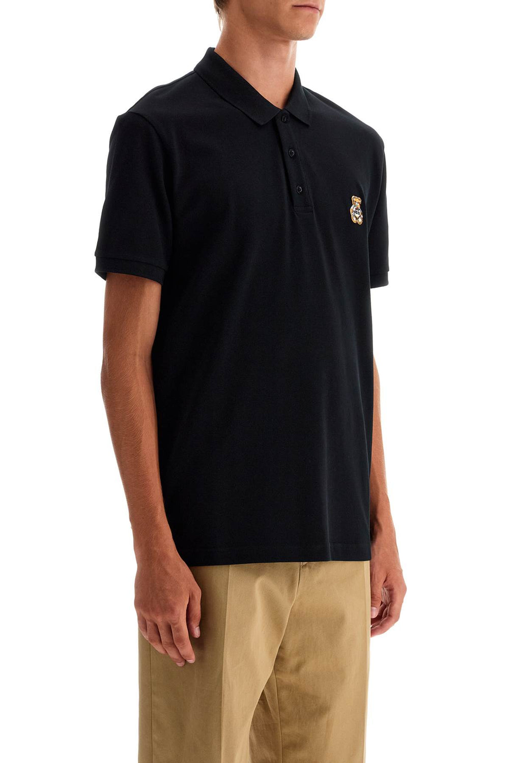 Moschino Cotton Pique Polo Shirt