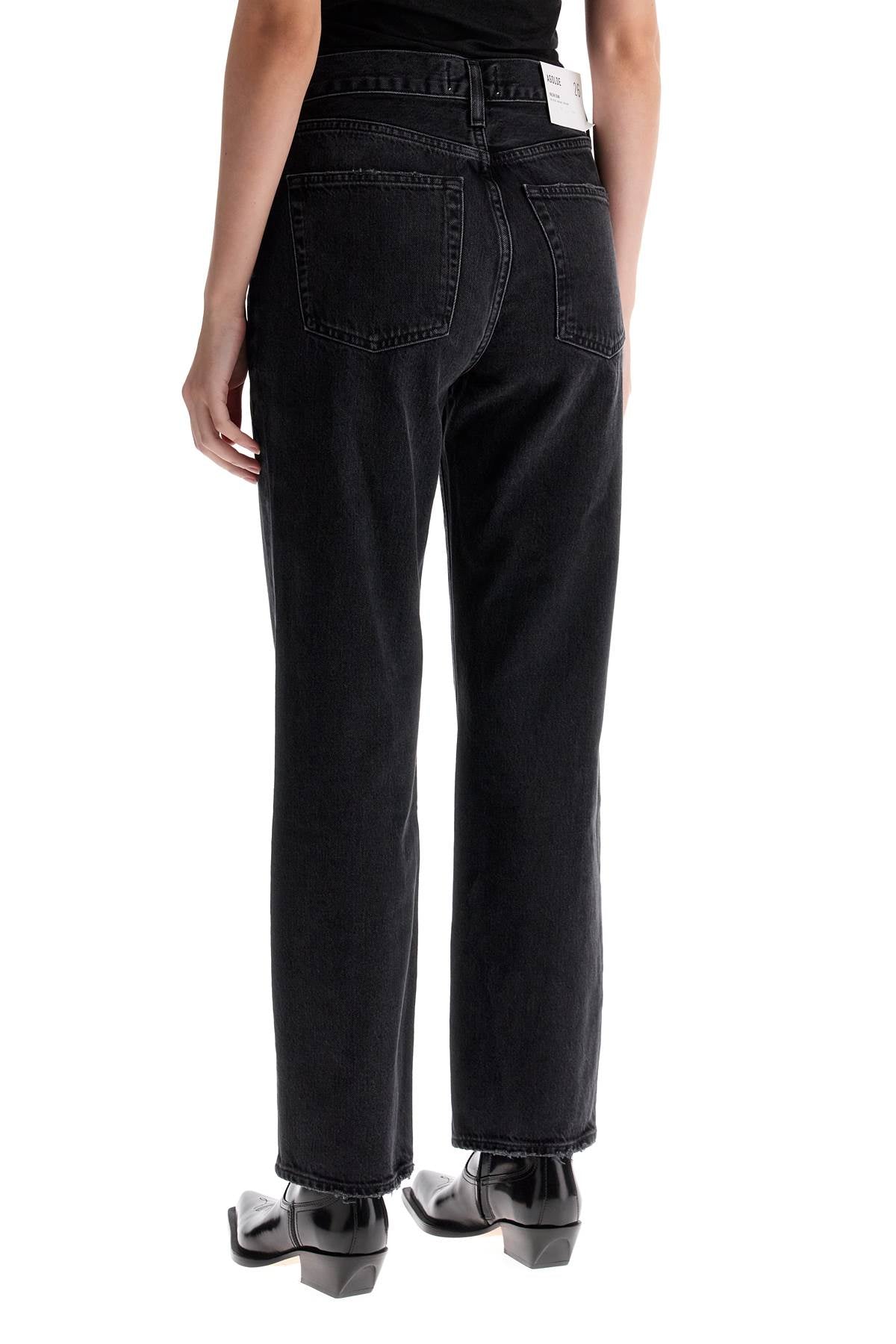 Agolde Valen Cropped Straight Leg Jeans