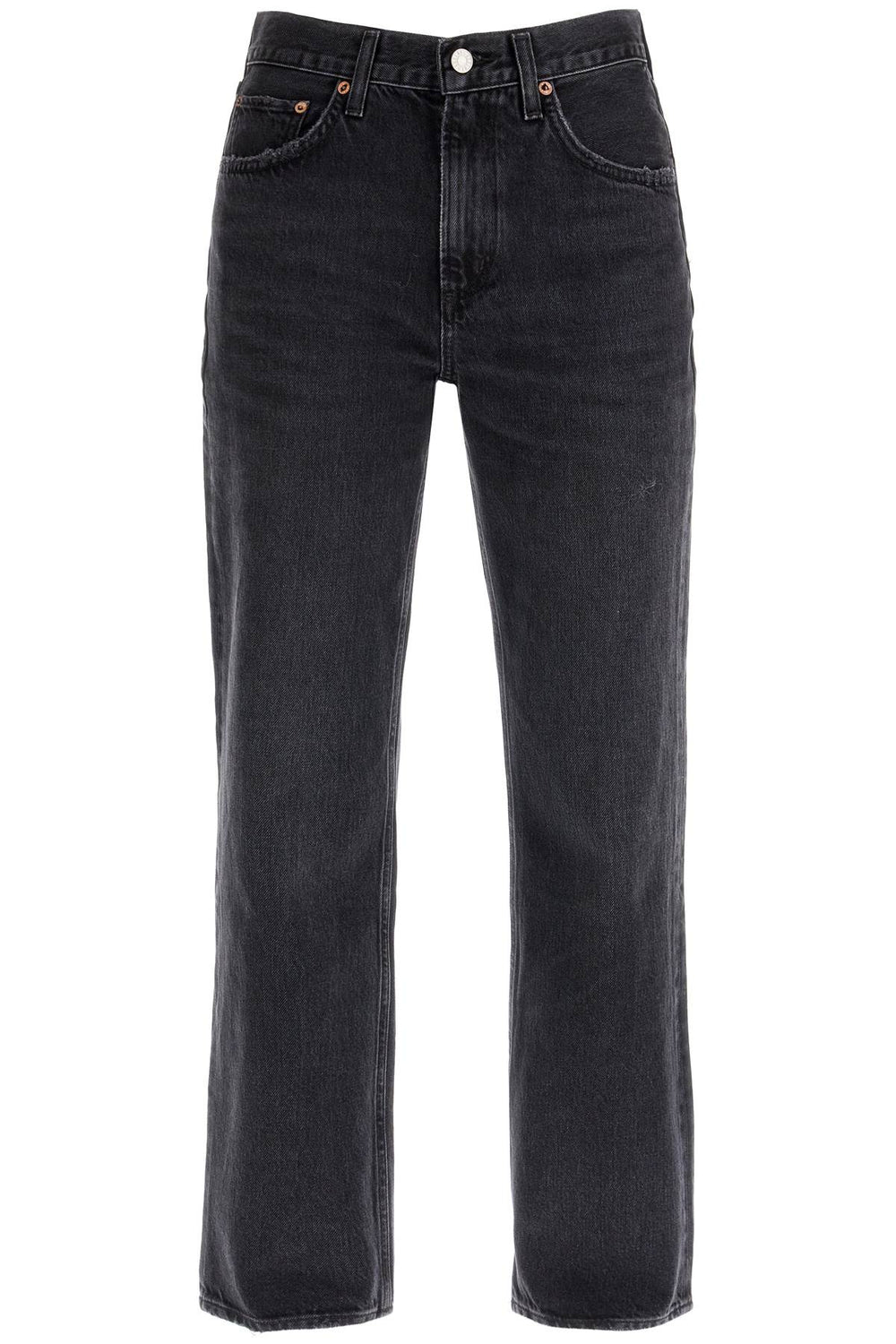 Agolde Valen Cropped Straight Leg Jeans