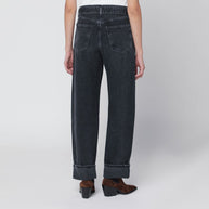 AGOLDE Jeans Cuffer Taper Grey Washed Effect