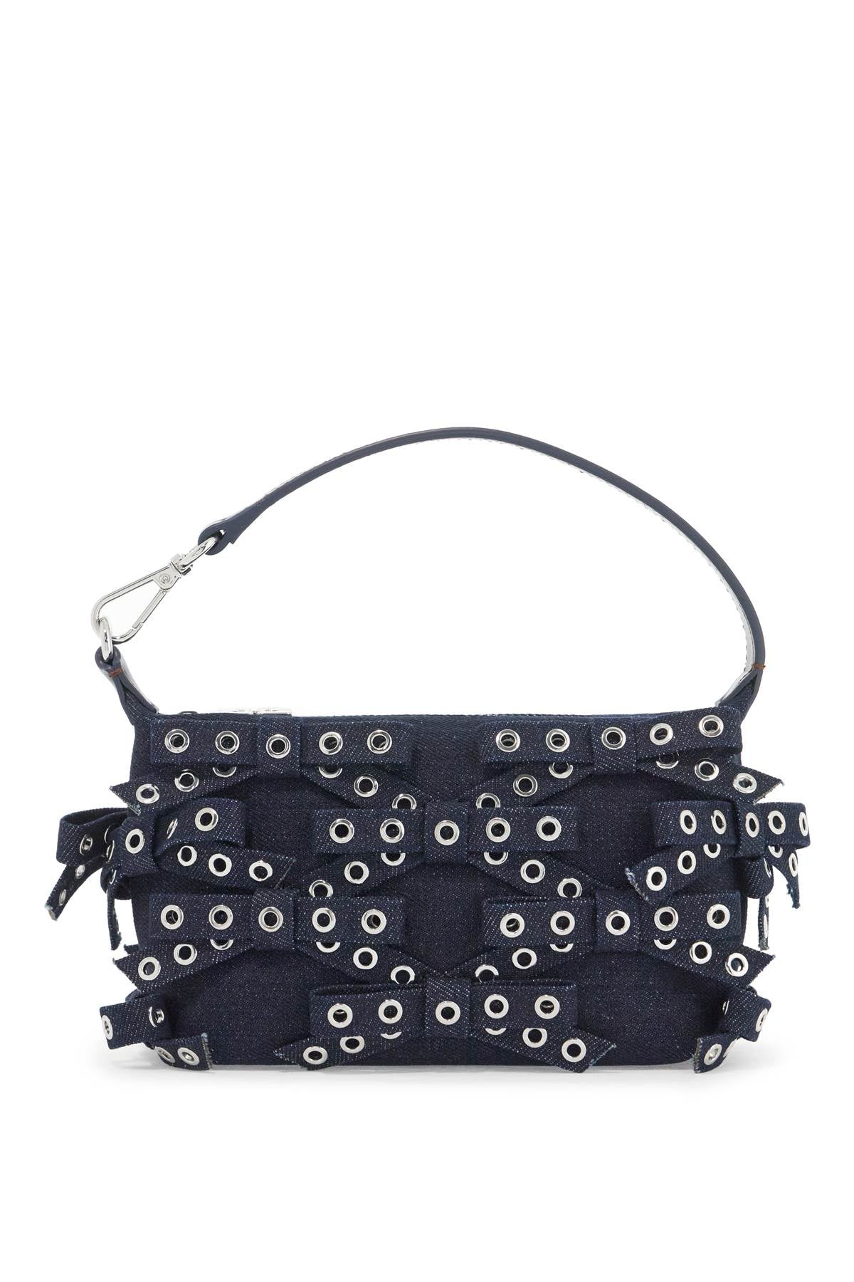 Ganni Bow Eyelet Butterfly Mini Bag