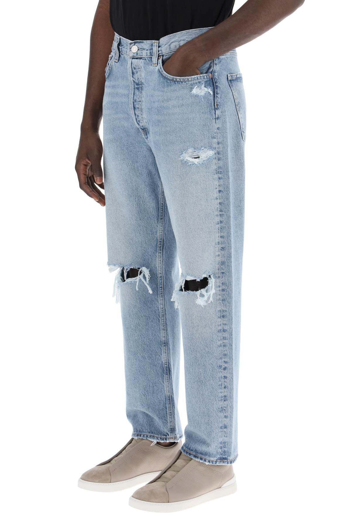 Agolde 90's Distressed Jeans