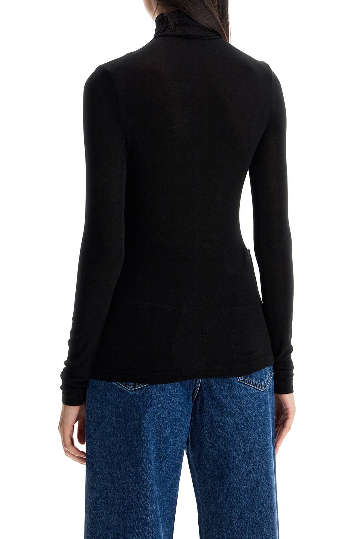 AGOLDE Pascale Stretch Turtleneck Top