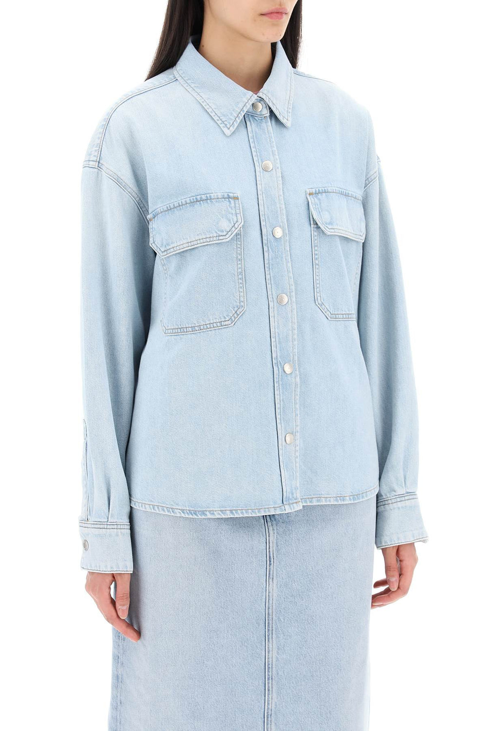 AGOLDE Gwen Denim Shirt