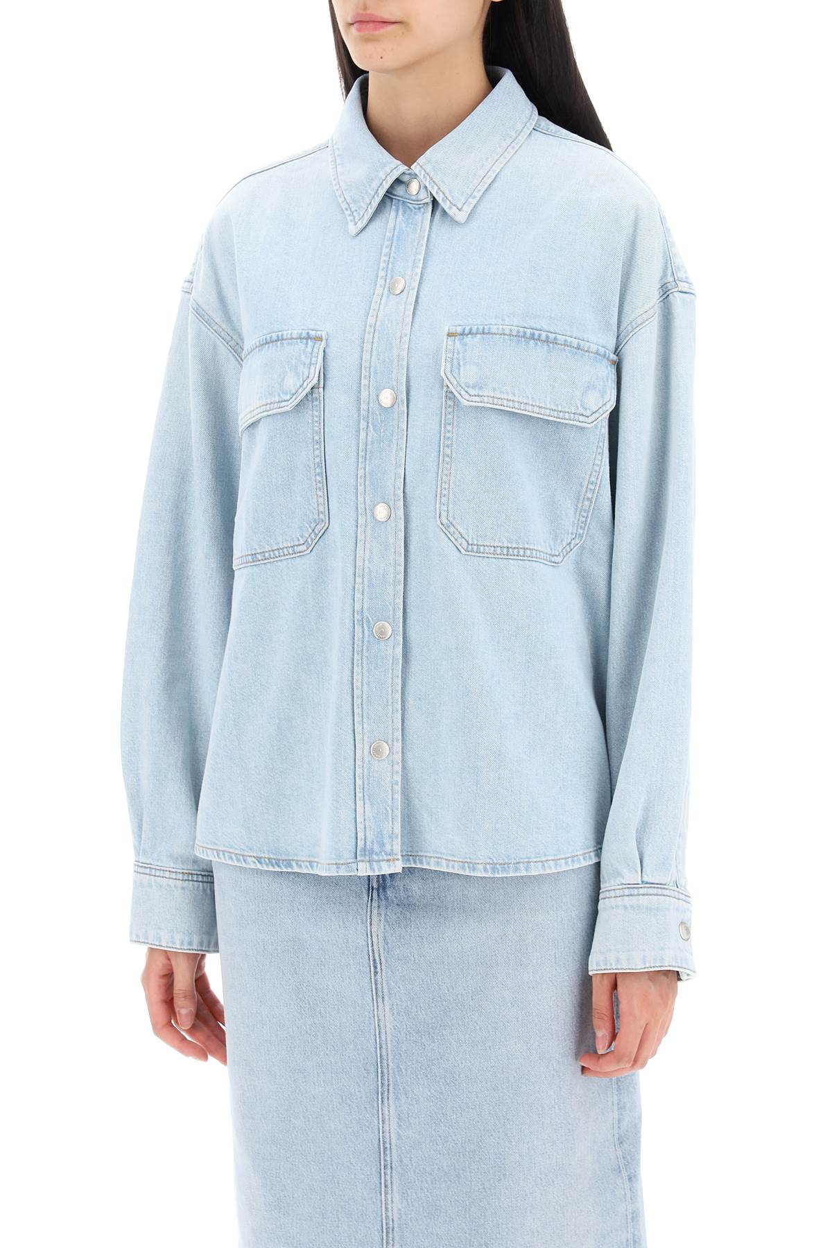 AGOLDE Gwen Denim Shirt