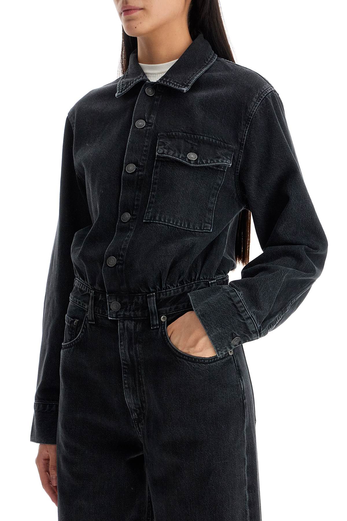 Agolde Tane Denim Jumpsuit