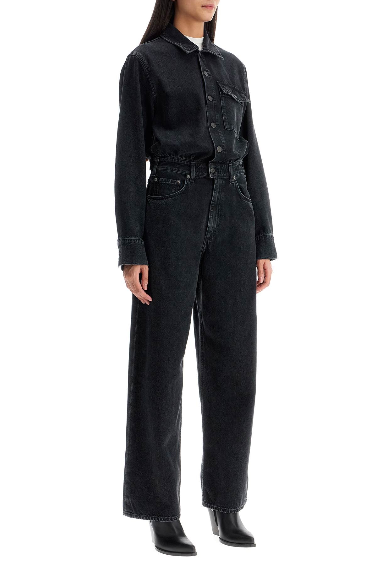 Agolde Tane Denim Jumpsuit