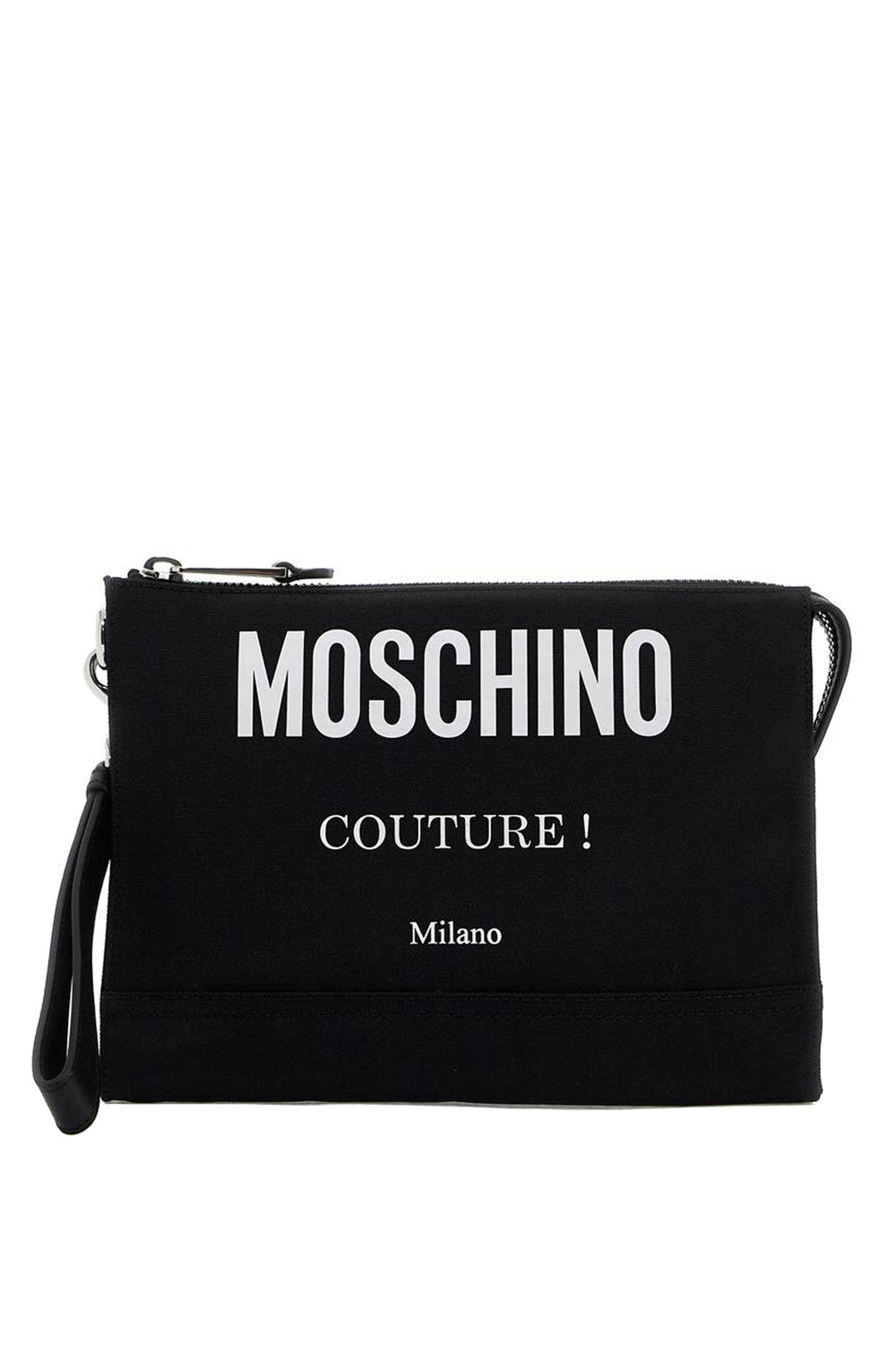 Moschino Nylon Logo Pouch