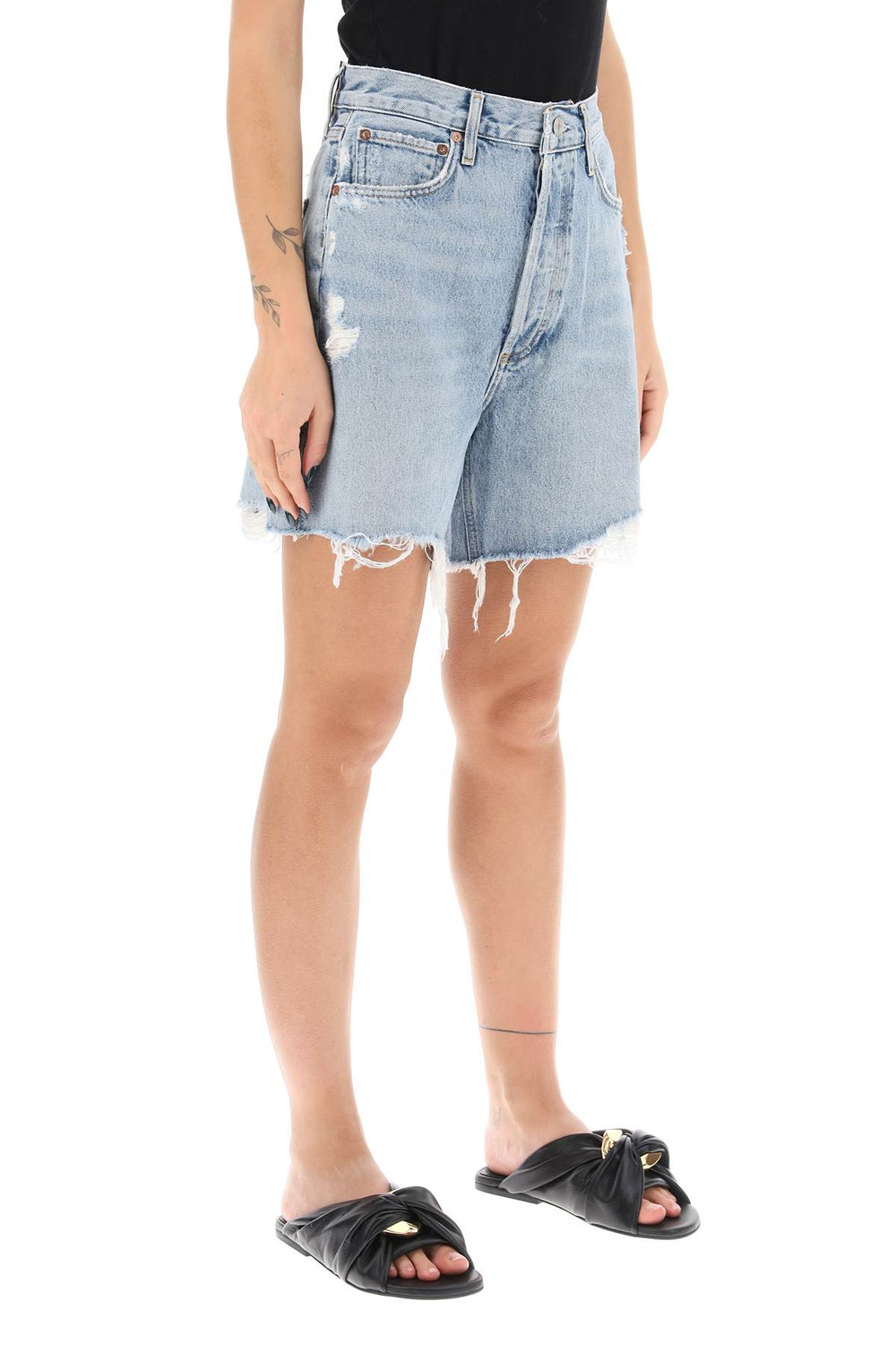 AGOLDE Stella High Rise Shorts