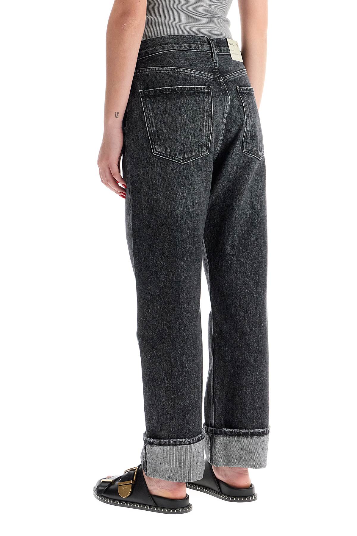 AGOLDE Fran Low Slung Straight Jeans