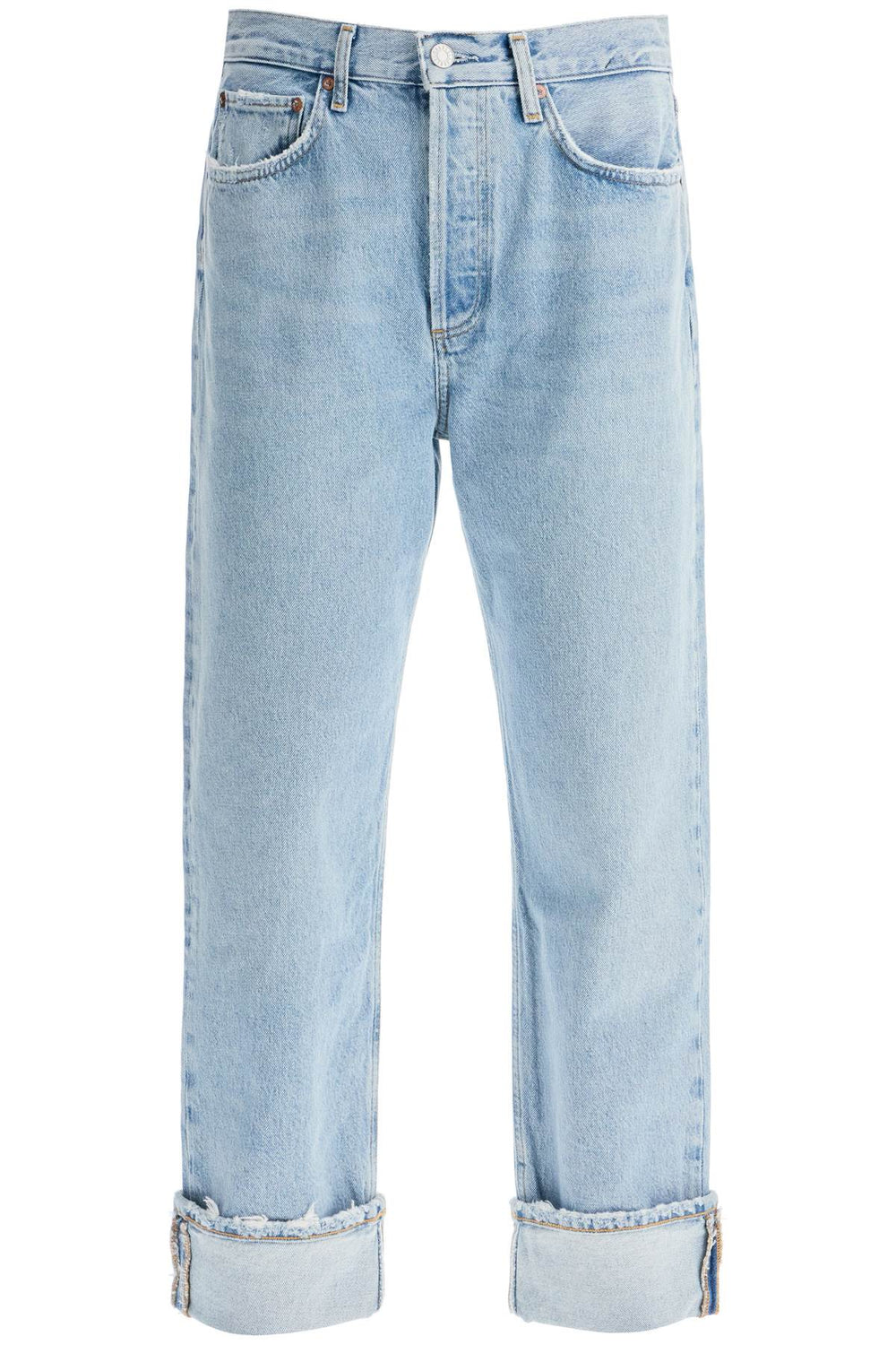 AGOLDE Fran Low Slung Straight Jeans