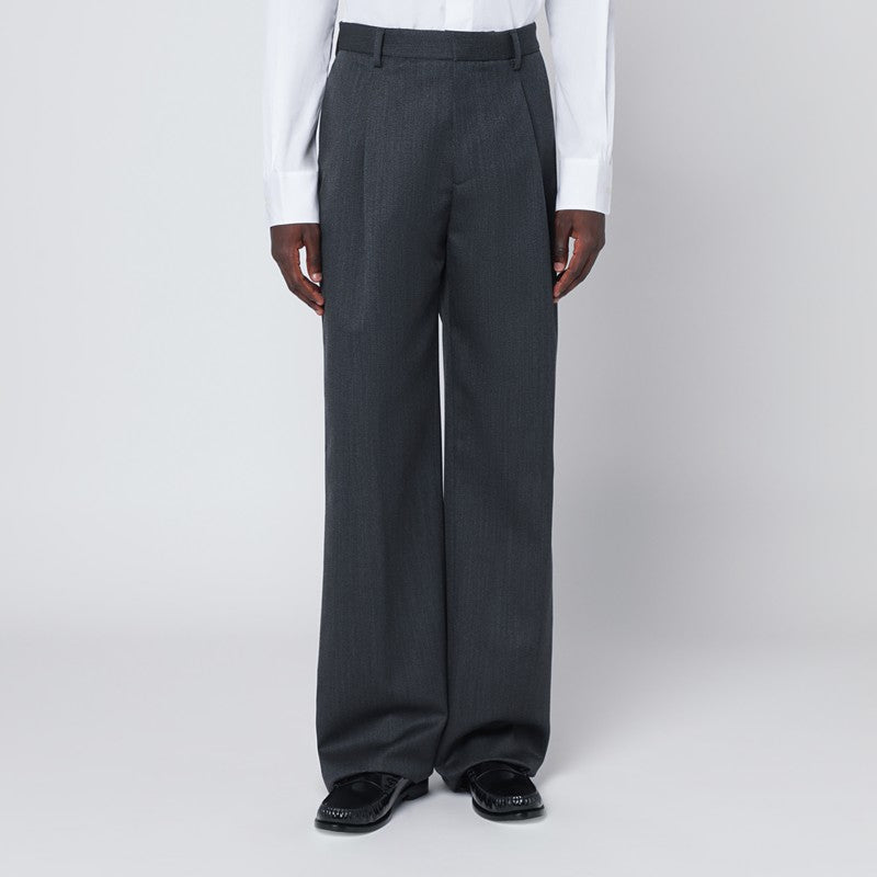 Lardini Wide Grey Trousers