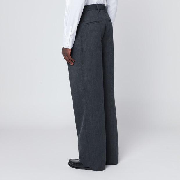 Lardini Wide Grey Trousers