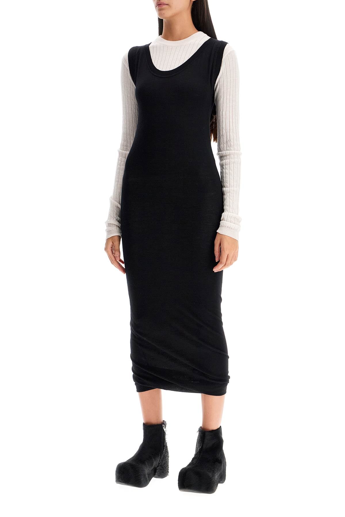 Marni Layered Knit Midi Dress