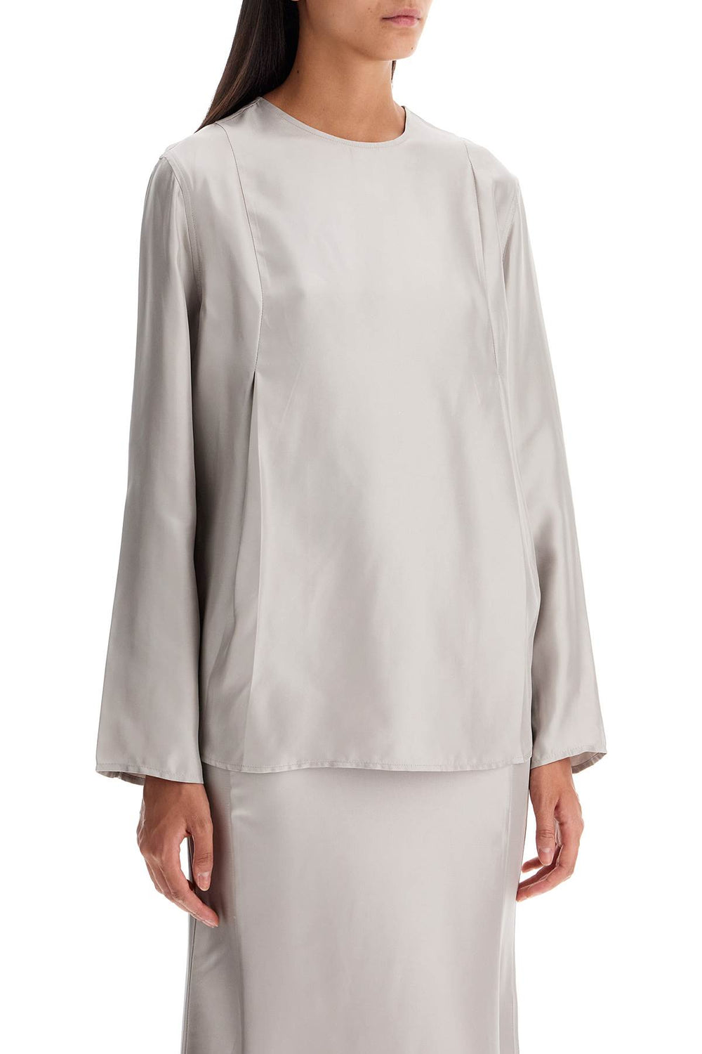 Loulou Studio Silk Adalyn Blouse