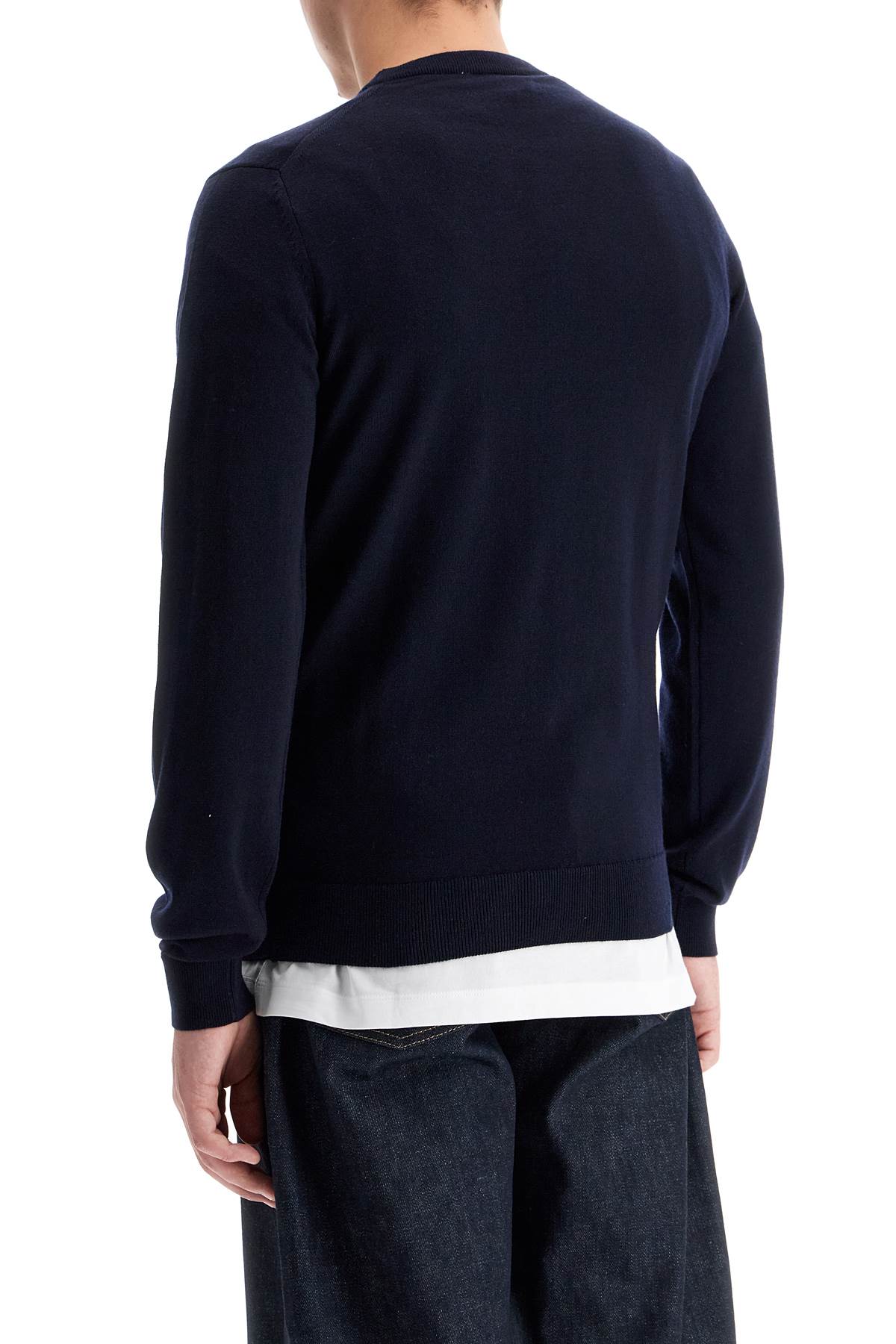 Lacoste Wool Crewneck Pullover Sweater