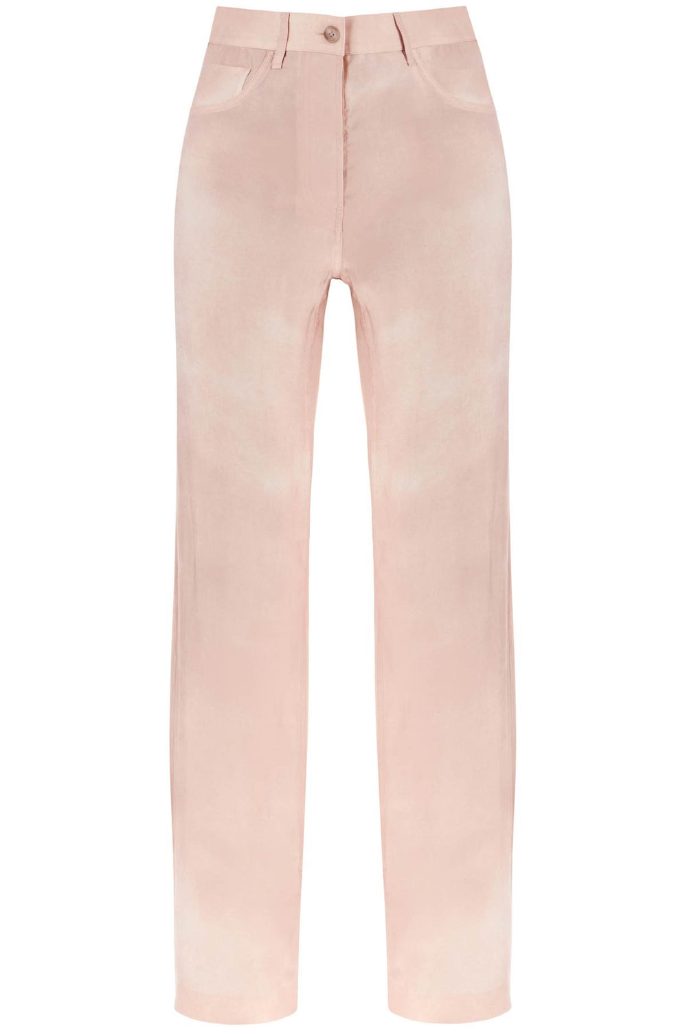 Acne Studios Silk Twill Wide Leg Pants