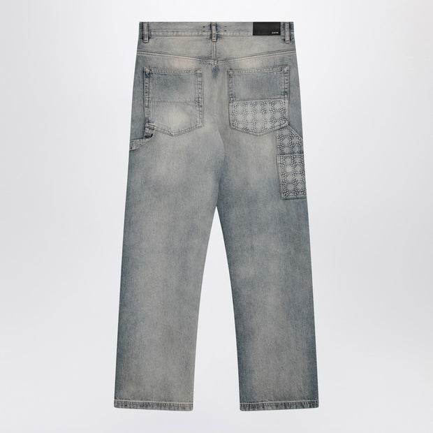AMIRI Washed Jeans With Decorative Panel