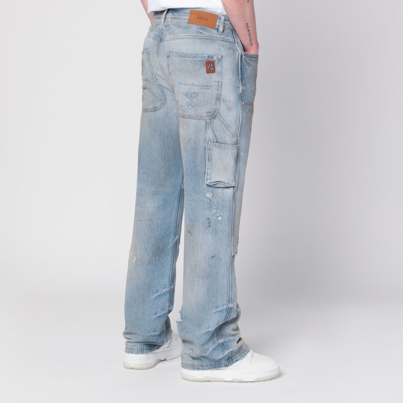 AMIRI Jeans Carpenter Light Washed Blue