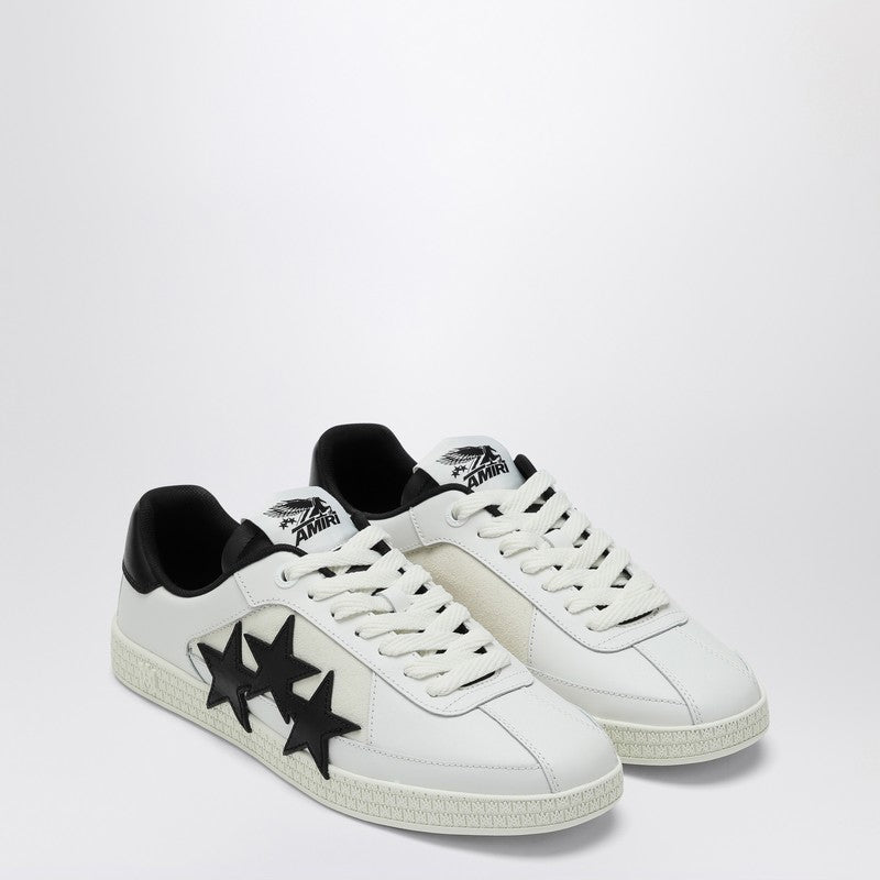 AMIRI Pacific Sneakers Black And White With Stars