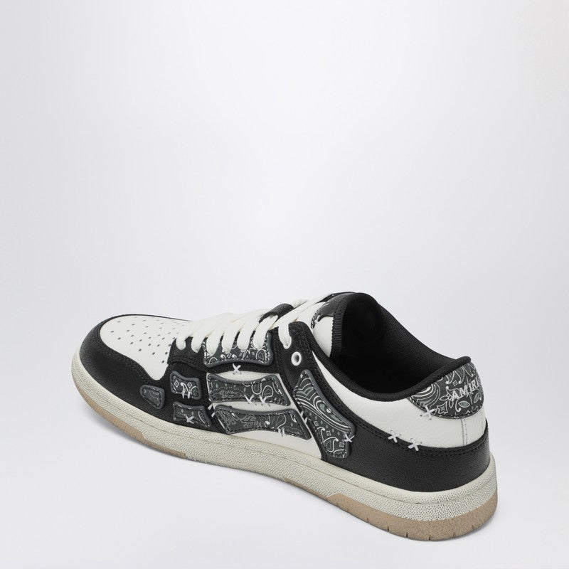 AMIRI Sneaker Bandana Skel Top Low Black/white