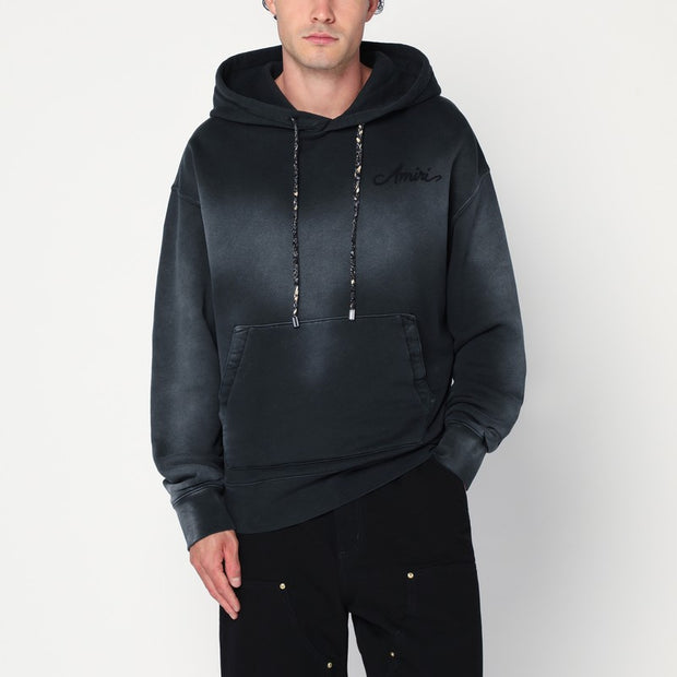 AMIRI Black Bandana Hoodie