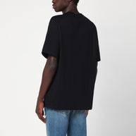 AMIRI Black Cotton T-shirt With Logo