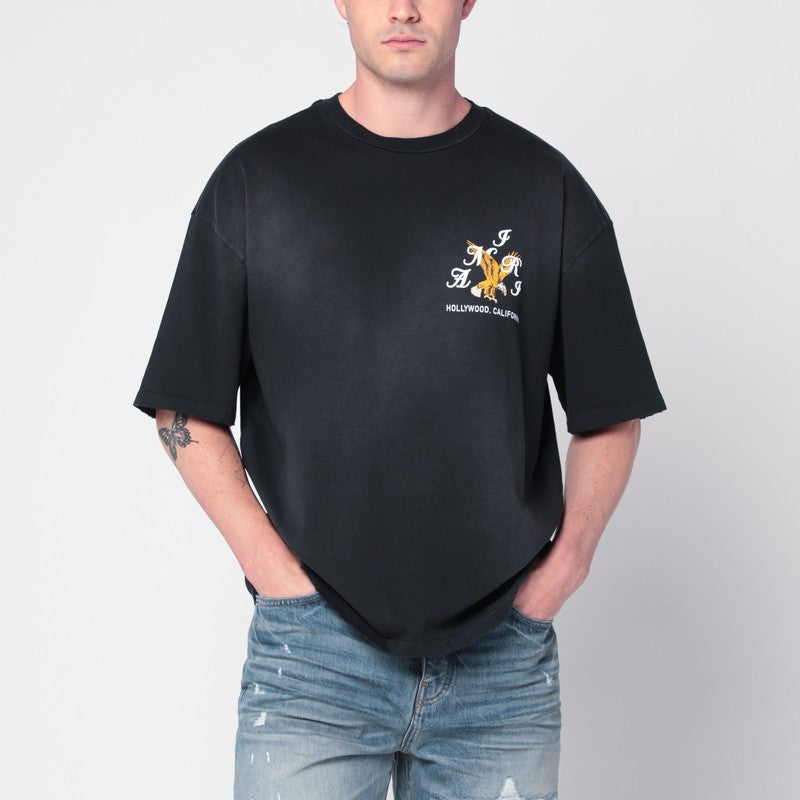 AMIRI Black Cotton T-shirt