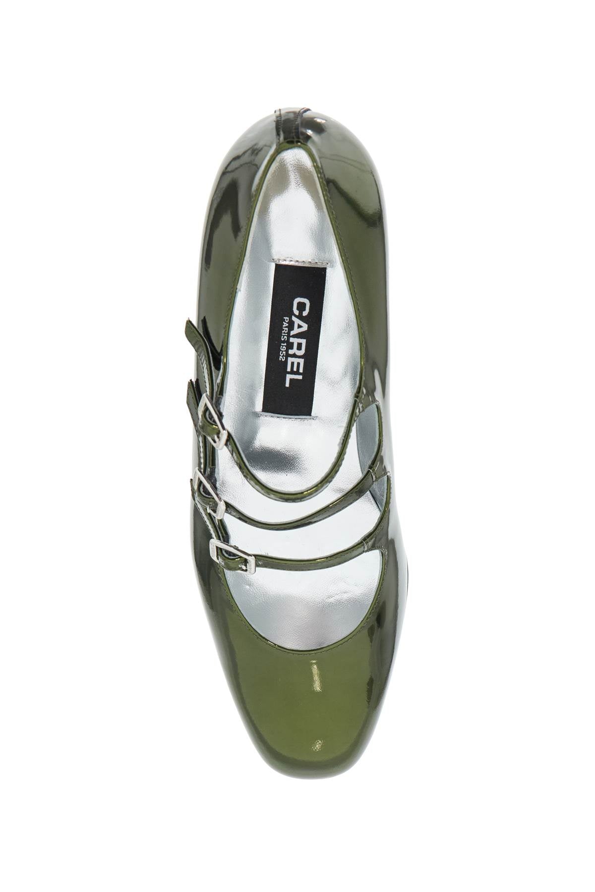 Carel Paris Ariana Metallic Mary Jane Ballet Flats