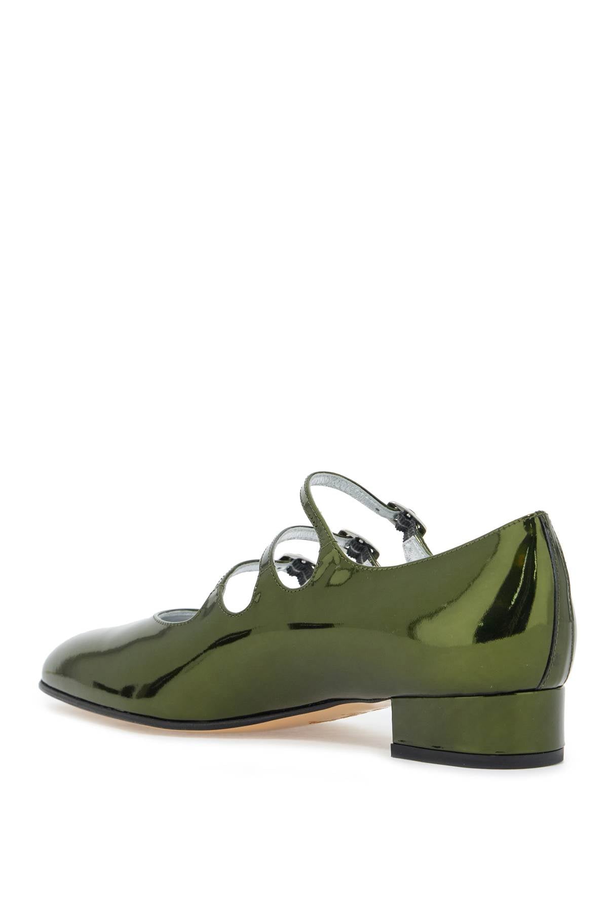 Carel Paris Ariana Metallic Mary Jane Ballet Flats