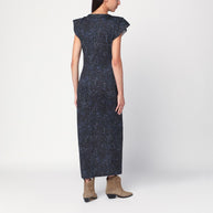 ISABEL MARANT Mid-length Dress With Midnight Blue Print